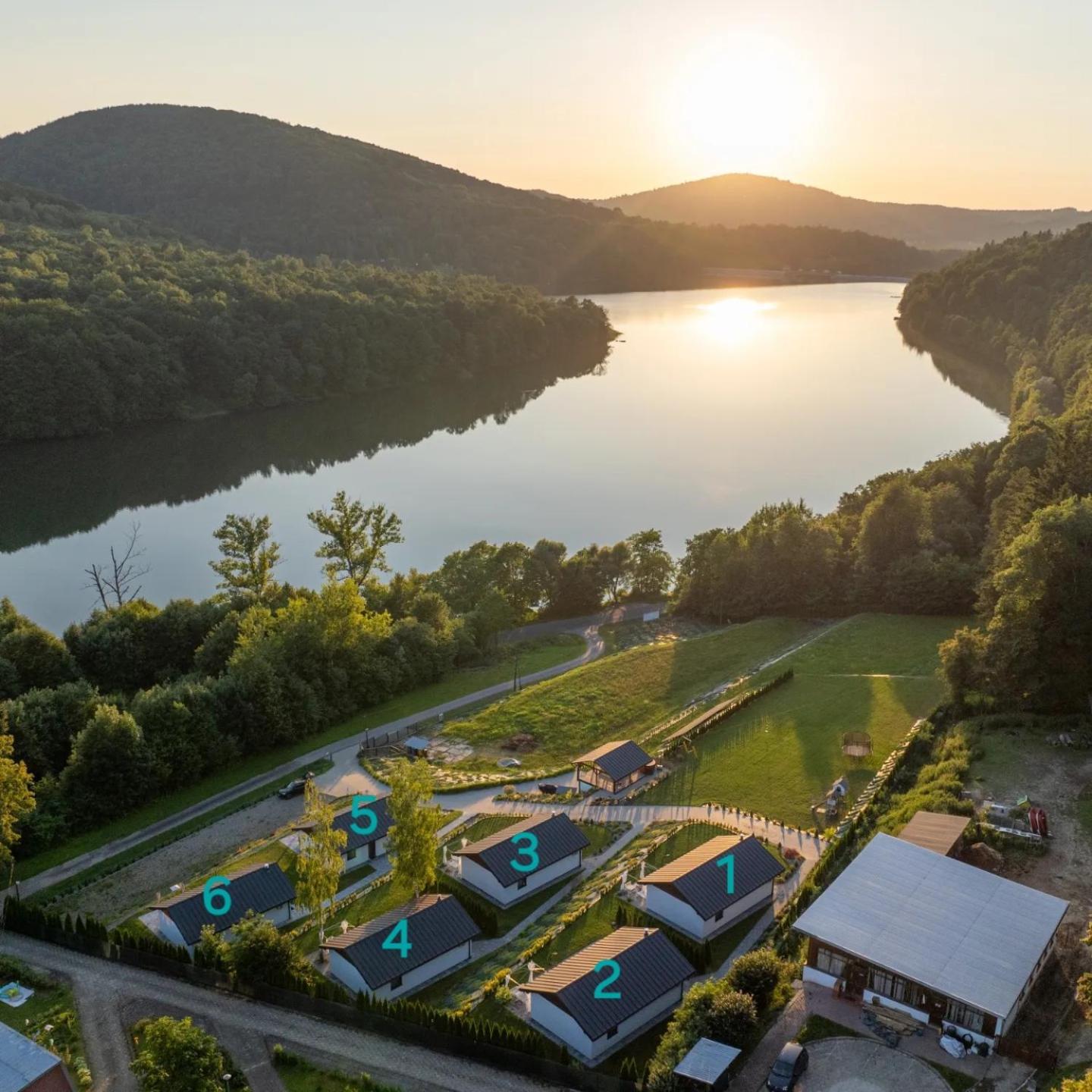Domki Koziniec3 Na Wylacznosc Myczkowce Solina Bieszczady Kültér fotó